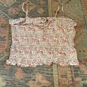 Floral Scrounge Tank